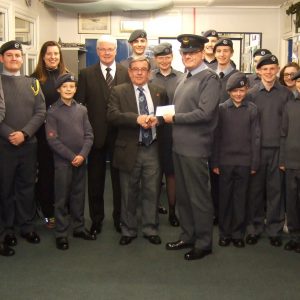 Supporting Bishop Auckland Air Cadets